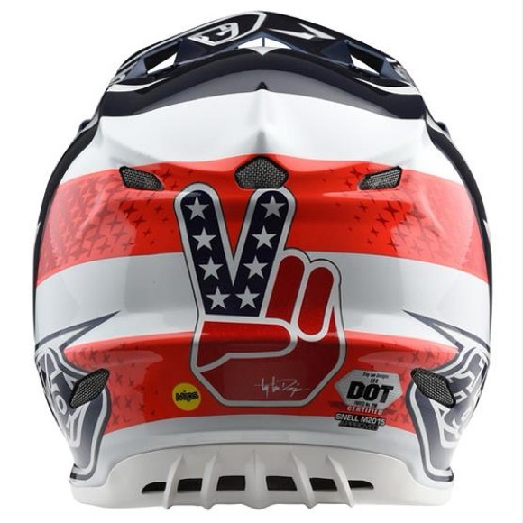 Troy Lee Designs - SE4 Composite Freedom Helmet Size L - Picture 6 of 8